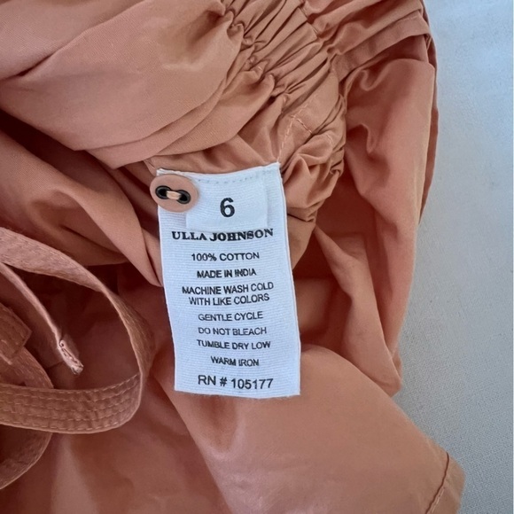 Ulla Johnson Minnie Blouse in Pale Coral - Picture 14 of 15